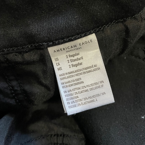 American Eagle Denim X4 Highest Rise Jegging Size 2 Regular - Picture 6 of 6